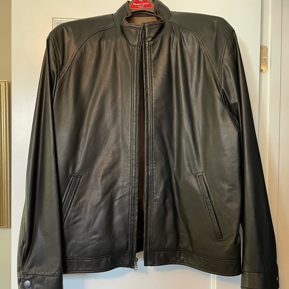 Remy Leather 5026 Modern Fit Waist Jacket size 46